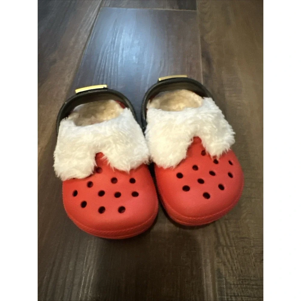 CROCS littles santa